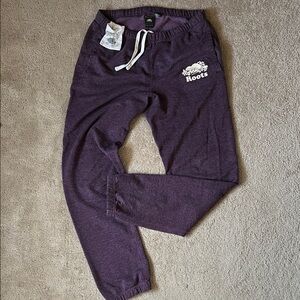 Purple Roots Sweatpants Size M